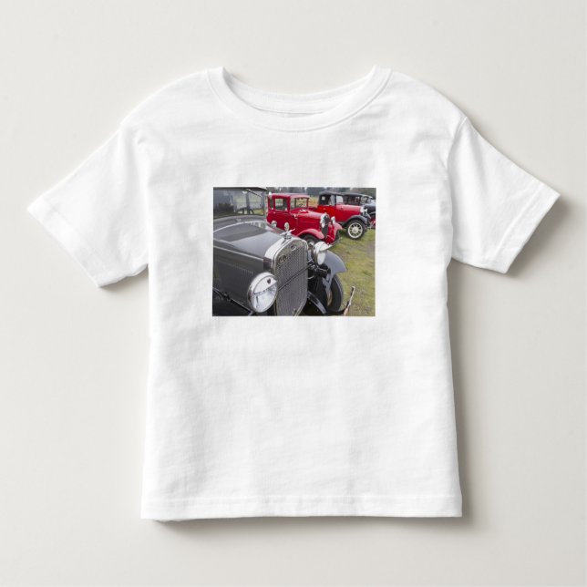 Antique Ford automobiles Toddler T-shirt (Front)
