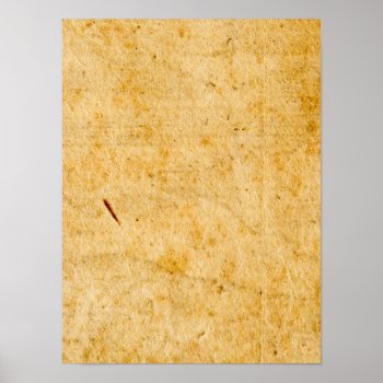 Antique French Paper Parchment Background Texture Poster by SilverSpiral at Zazzle