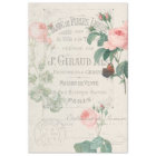 Antique French Redoute Rose Ephemera Decoupage