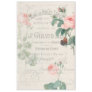 Antique French Redoute Rose Ephemera Decoupage Tissue Paper