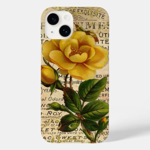 Antique French Roses Case_Mate iPhone 14 Case