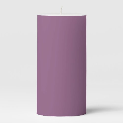ANTIQUE FUCHSIA  solid color  Pillar Candle