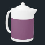 ANTIQUE FUCHSIA  TEAPOT<br><div class="desc">ANTIQUE FUCHSIA  (solid color)</div>