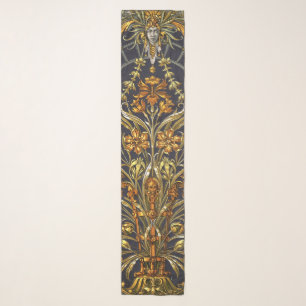 Antique Garden Entry Chiffon Scarf