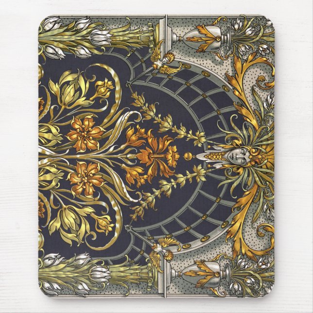 Antique Garden Entry Mousepad (Front)