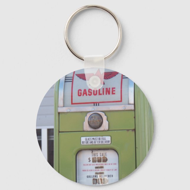 Antique Gas Pump Keychain (Front)