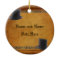 Antique Gay Wedding Custom Ornament Favors