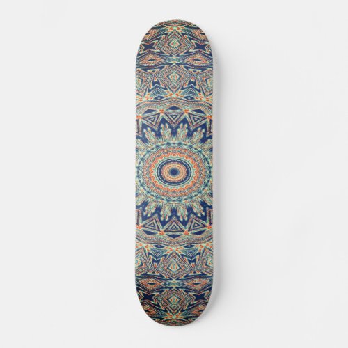 Antique Geometric Vintage Abstract Art Skateboard