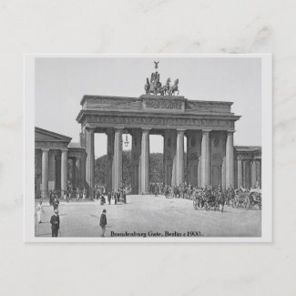 Antikes Deutschland Brandenburger Tor um 1900 Berlin Postkarte