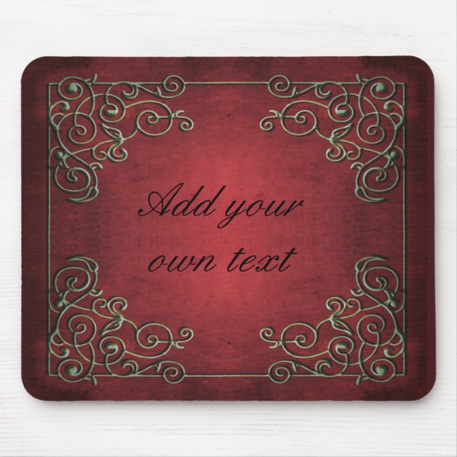 Antique Glamour Mouse Pad (Front)
