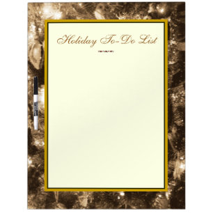 'Antique Glow'  Dry Erase Board