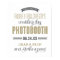 Antique Gold Banner Photo Booth Wedding