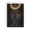 Antique Gold Colored Sunflower Wedding