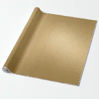 Matte Gold Wrapping Paper