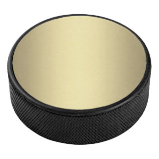 Antique Gold Hockey Puck