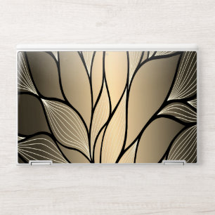 Antique Gold Leave Pattern  HP Laptop Skin