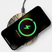 Antique Gold Leave Pattern Wireless Charger (Phone)