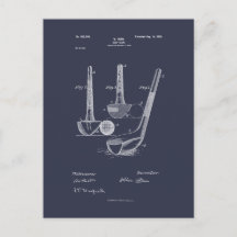 Antique Golf Club 1900, Patent Drawing