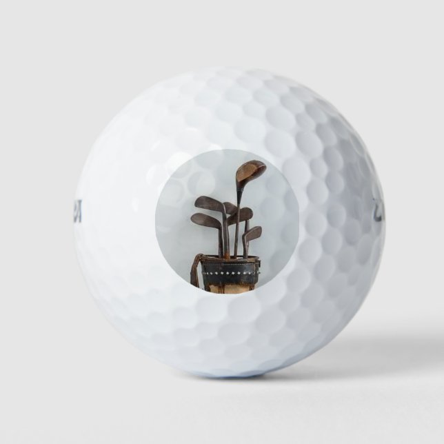 Antique Golf Clubs on Wilson 500 Golf Clubs Balls (Front)