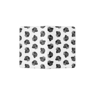 Antique Gorilla Art Print Monkey Pattern Passport Holder
