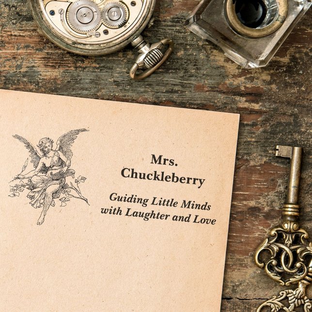 Antique Grace Personalized Stamps for Teachers (Antique Grace Personalized Stamps for Teachers)