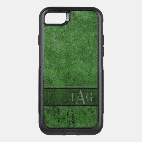 Antique Green Textured Design OtterBox Commuter iPhone SE87 Case