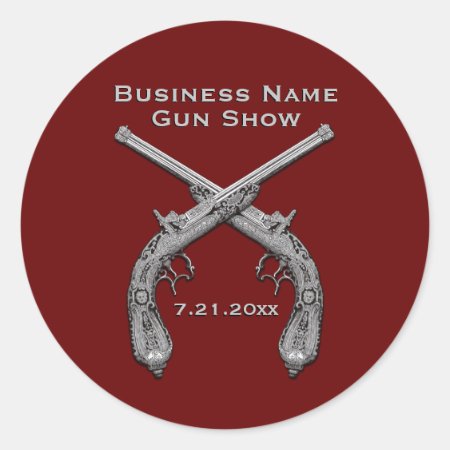 Antique Gun Show Custom Sticker