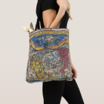Antique Heart Shaped World Map by Peter Apian 1520 Tote Bag