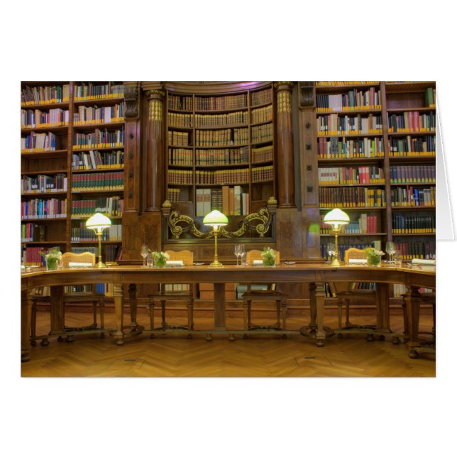 Antique Historical Library Cards (Front Horizontal)