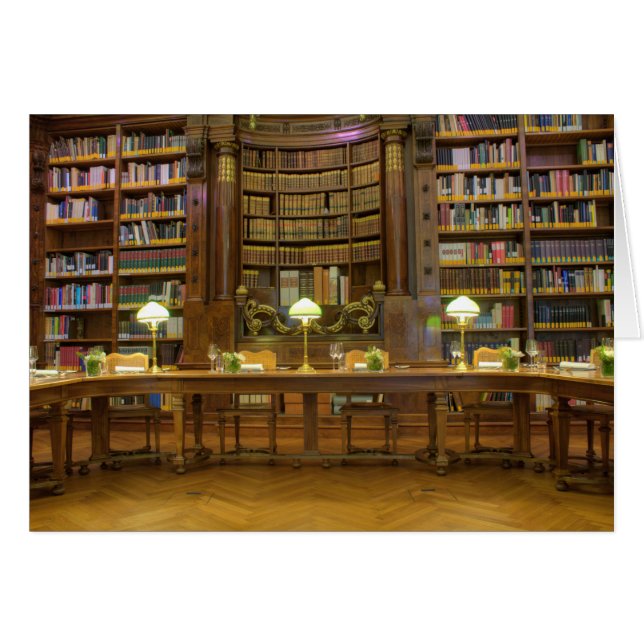 Antique Historical Library Cards (Front Horizontal)