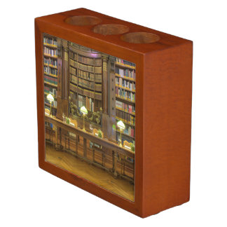 Antique Historical Library Desk Organizer