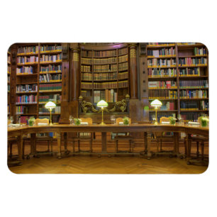 Antique Historical Library Magnet