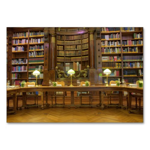 Antique Historical Library Table Number