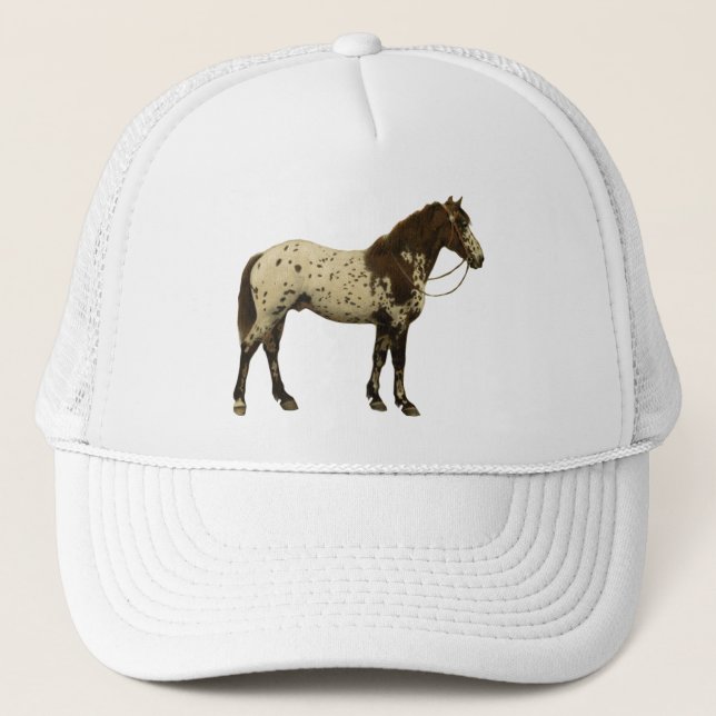 Antique Horses - Appaloosa Trucker Hat (Front)
