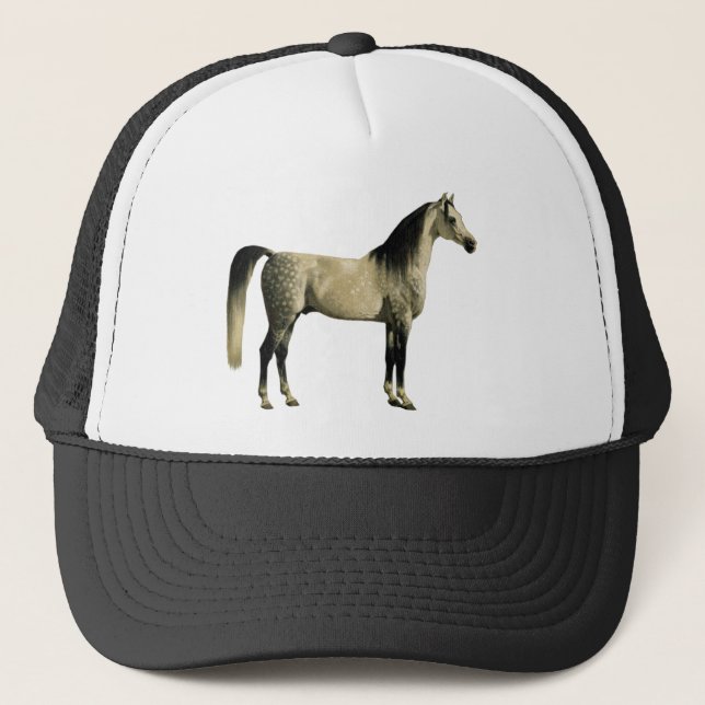 Antique Horses - Arabian Trucker Hat (Front)