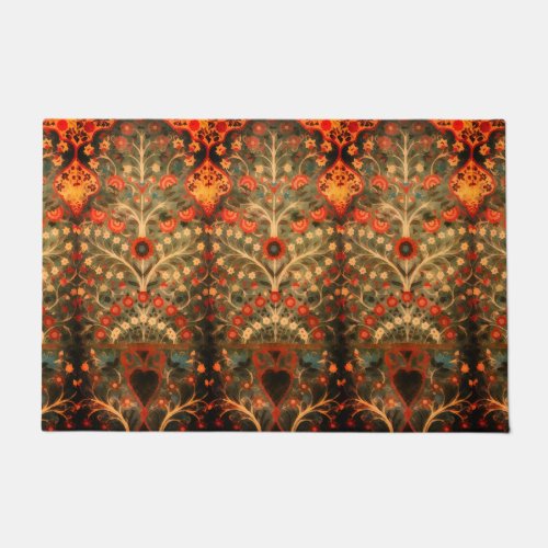 Antique  Indian  textile  design Doormat