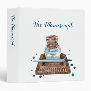 Antique Inkwell Binder