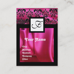 ANTIQUE ITALIAN PUPPETS MASQUERADE COSTUMES /Pink Business Card