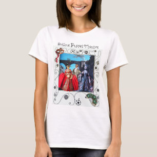 ANTIQUE ITALIAN PUPPETS MASQUERADE MASKS COSTUMES T-Shirt