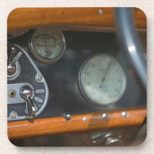 antique jaguar 2 coaster