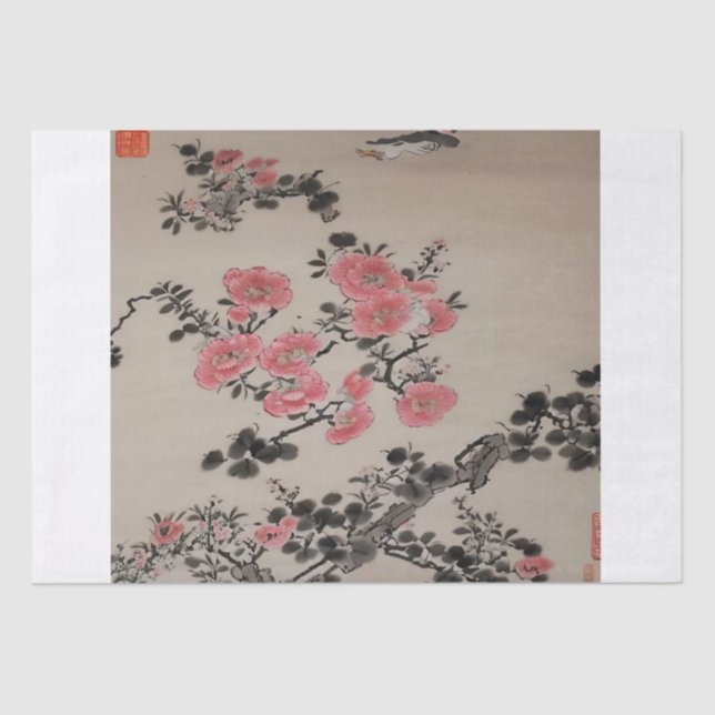 Antique Japanese Tissue Paper (Front)