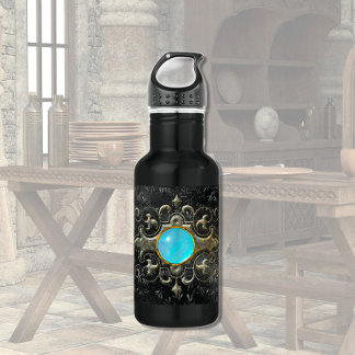 Antique Jewel Stainless Steel Water Bottle