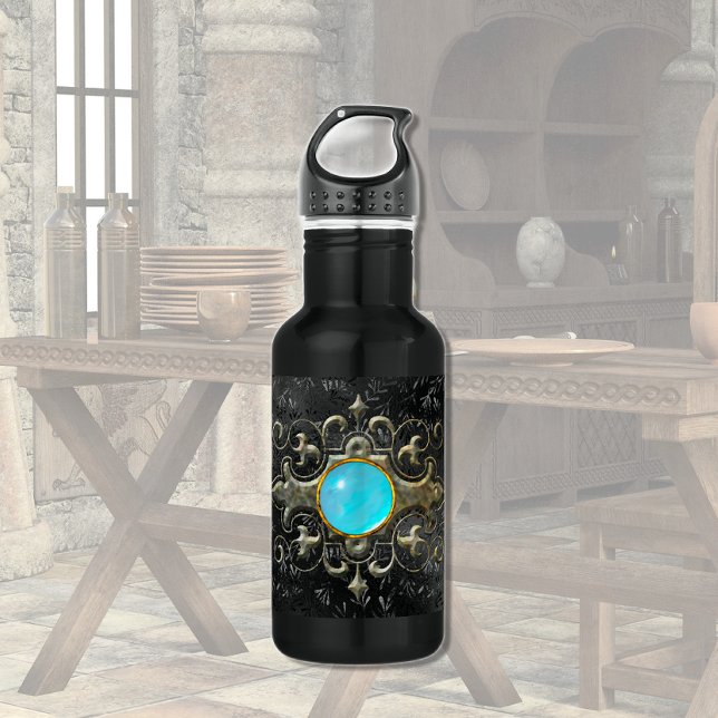 Antique Jewel Stainless Steel Water Bottle (Creator Uploaded)