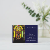 Antique Jukebox Business Card (Standing Front)