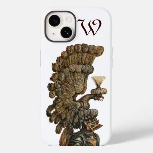 ANTIQUE KNIGHT HELMET WITH EAGLE monogram Case_Mate iPhone 14 Case