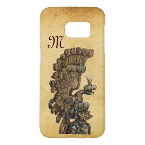 ANTIQUE KNIGHT HELMET WITH EAGLE Parchment Samsung Galaxy S7 Case