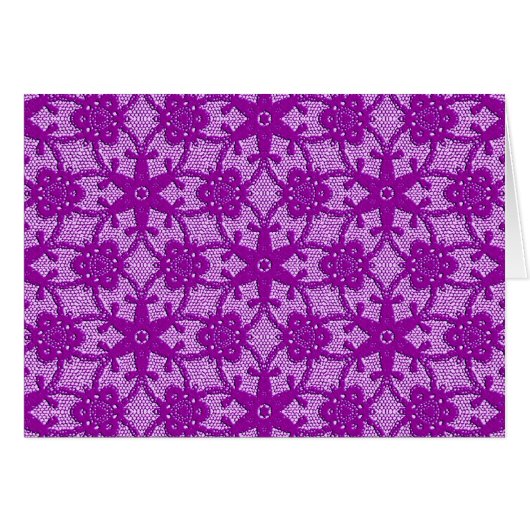 Antique lace - amethyst purple cards (Front Horizontal)