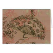 Antique Lace Fan (Front Horizontal)