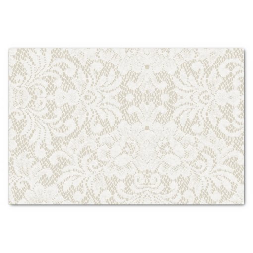 Antique Lace Tissue Paper | Zazzle