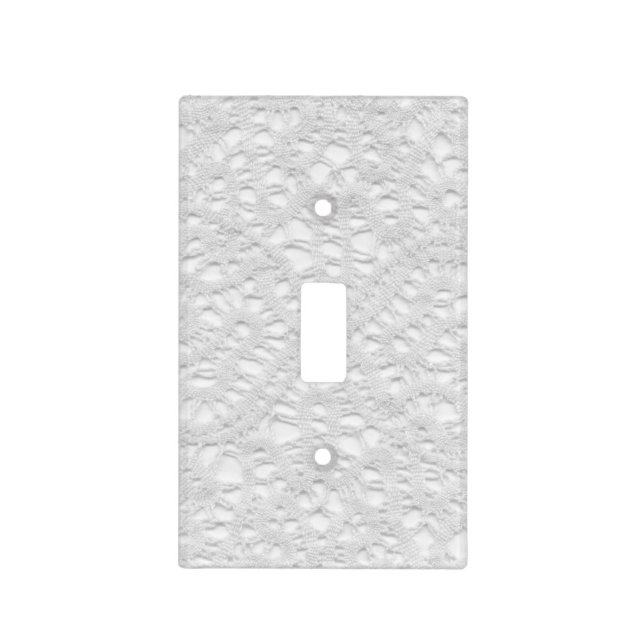 Antique Lacy Doily Light Switch Cover (Front)